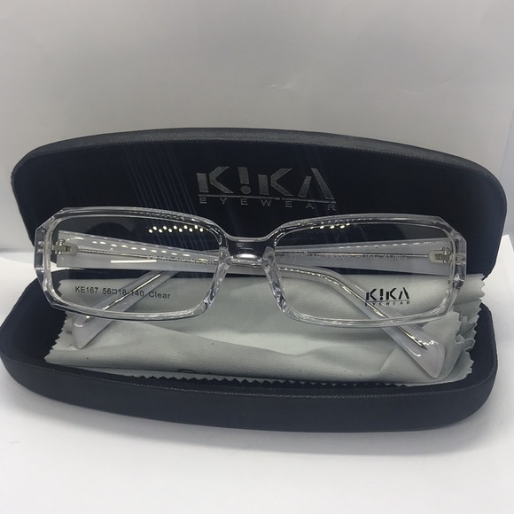 BNWT Kika Eyeglass a unisex style Crystal 56-16 - Picture 2 of 8